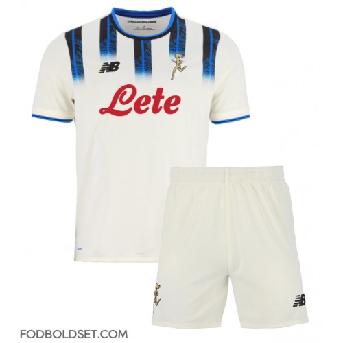 Atalanta Udebane Trøje Børn 2025-26 Kortærmet (+ Korte bukser)